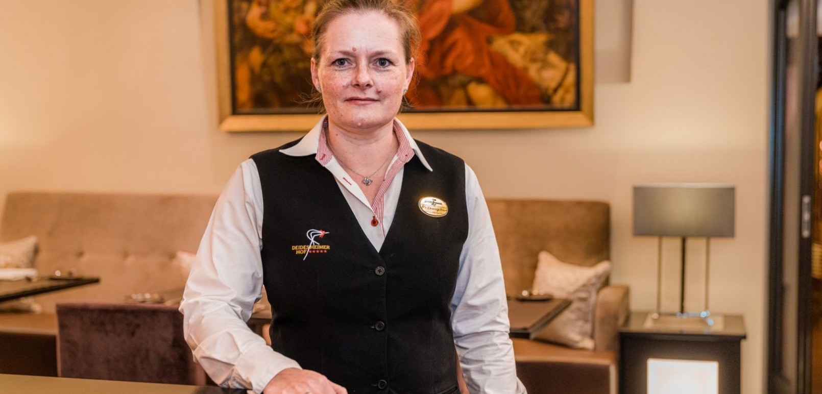 Restaurantleiterin Frau Dreieicher