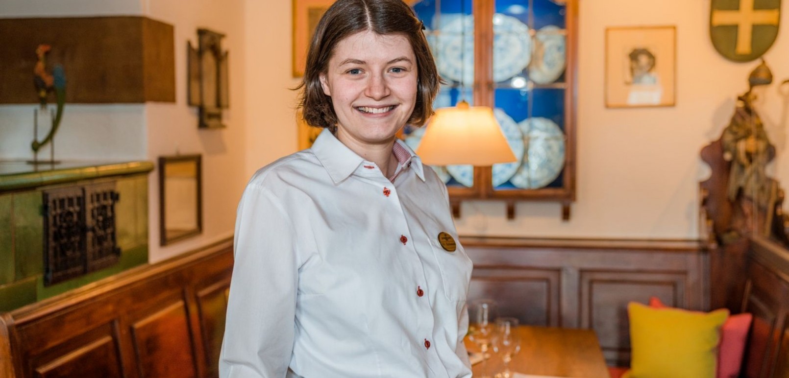 Serviceleiterin Frau Schwaab