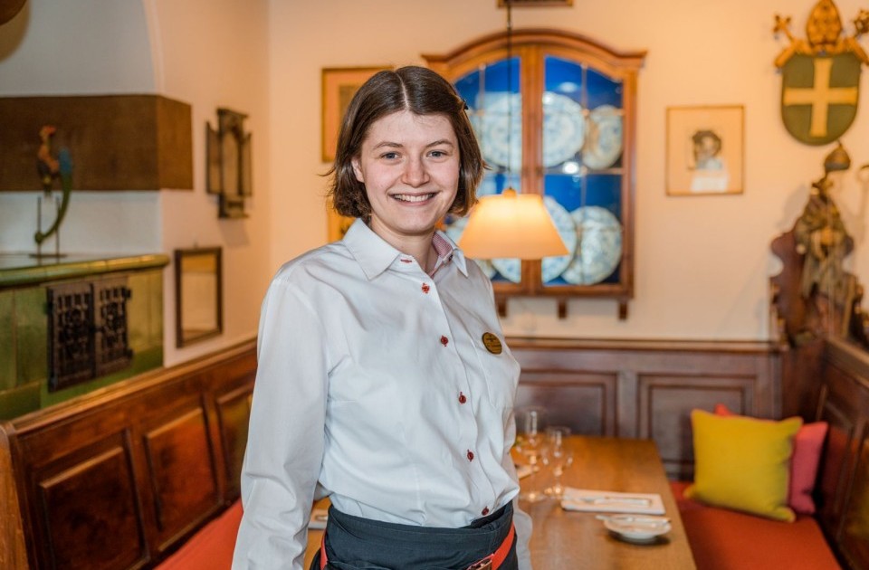 Serviceleiterin Frau Schwaab